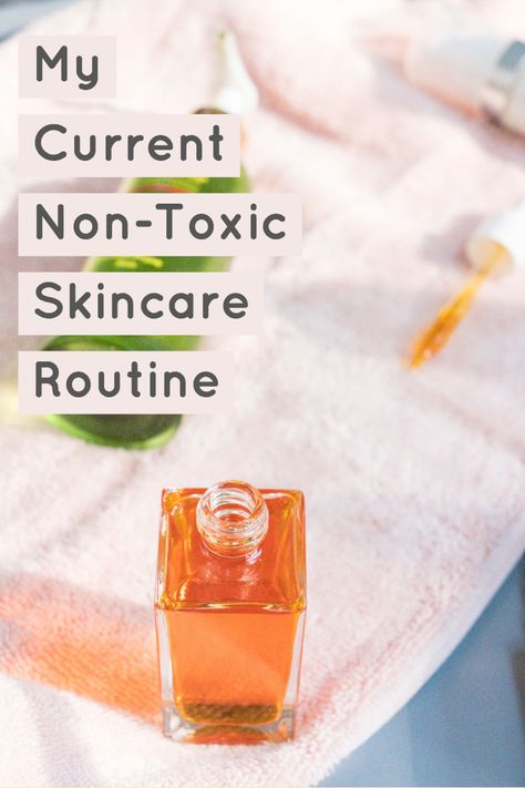 My Current (Mostly) Non-Toxic Skincare Routine - Sharing Everything I'm Currently Using And A Few Potential Budget Swaps. #whatsavvysaid #nontoxicskincare #greenbeauty #greenskincare #tataharper #pai #tula #maylindstrom #herbivore #sundayriley Products For Acne Prone Skin, Non Toxic Skincare, Skincare Budget, Products For Acne, Nontoxic Skincare, Green Skincare, Lifestyle Board, Toxic Skincare, Prevent Ingrown Hairs