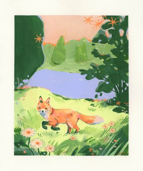 Gouache Animal Painting, Leigh Ellexson Art, Leigh Ellexson, Gouache Art, Graphic Wallpaper, Sketchbook Inspiration, Art Block, Art Journal Inspiration, Artist Art