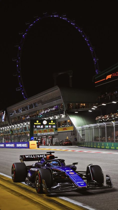 #singaporegp2024 #formula1 #williams #alexalbon Perfect Stuff, F1 Williams, Racing Aesthetic, Dubai Trip, Billionaire Life, Singapore Grand Prix, Williams F1, F1 Cars, F1 Formula