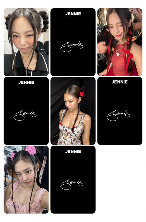 Photo Cards Blackpink Jennie, Printable Photo Card Blackpink, Jennie Lomo Card, Photo Card Template Blackpink, Jennie Blackpink Photocard, Blackpink Photocards Printable, Jennie Photocard Template, Blackpink Photocard Template, Jennie Card