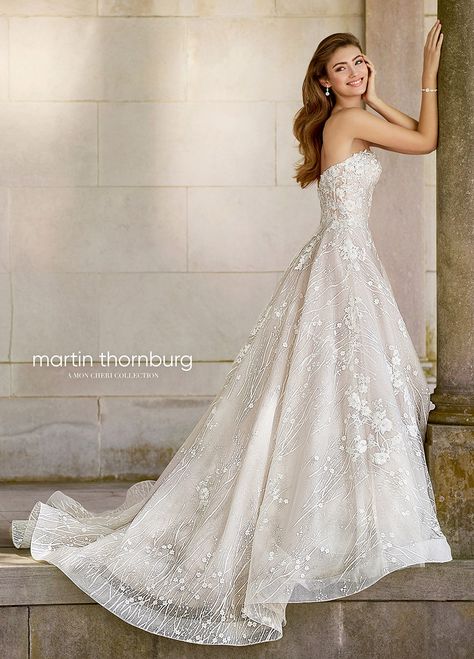 Mon Cheri Bridal, Martin Thornburg, Popular Wedding Dresses, Princess Bridal, Trendy Wedding Dresses, White Wedding Dress, Sweetheart Wedding Dress, Dress Shopping, Wedding Dresses Strapless