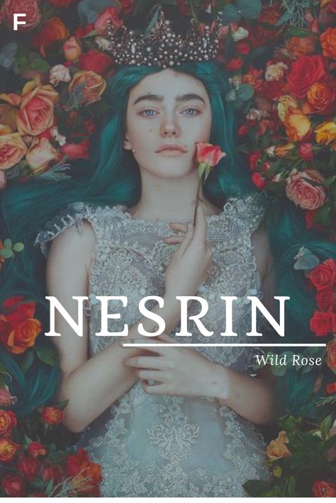 Nesrin, meaning Wild Rose, Persian names, N baby girl names, N baby names, female names, whimsical baby names, baby girl names, traditional names, names that start with N, strong baby names, unique baby names, feminine names, literary names, nature names, flower names Persian Names, Female Character Names, Names Girl, Fantasy Names, Aesthetic Names, Pretty Names, Name Inspiration, Unusual Words, Writing Characters