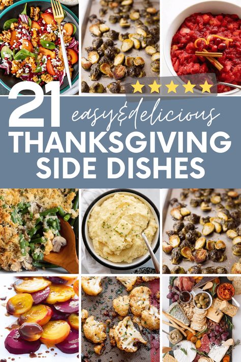 We've put our most-loved, five-star recipes for Thanksgiving side dishes into one spot! This is THE list to help you round out your Thanksgiving 2020 menu. Easy Thanksgiving Side Dishes, Thanksgiving Vegetables Side Dishes, Thanksgiving Vegetable Sides, Thanksgiving Vegetables, Best Thanksgiving Side Dishes, Thanksgiving Side Dishes Easy, Thanksgiving Food Sides, Thanksgiving Recipes Side Dishes, Healthy Thanksgiving