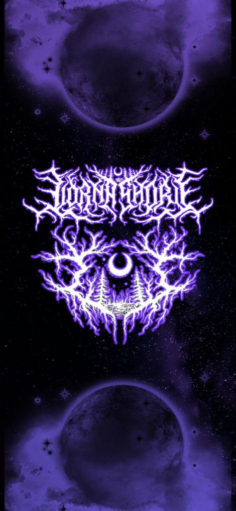 Purple Lorna Shore Wallpaper Lorna Shore Tattoo, Lorna Shore Wallpaper, Lorna Shore, Concert Nails, Joker Artwork, Gothic Wallpaper, Heavy Metal Art, Band Quotes, Iphone Wallpaper Images