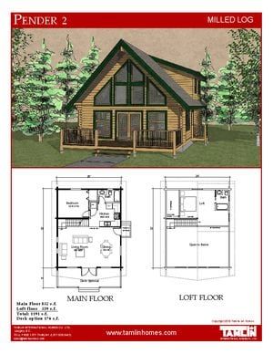 32x26 cabin Cabins Plans, Small Beach House Plans, Small Beach House, Cabin Plans With Loft, Log Cabin Plans, Small Beach Houses, House Plan With Loft, Cottage Plans, Custom Floor Plans