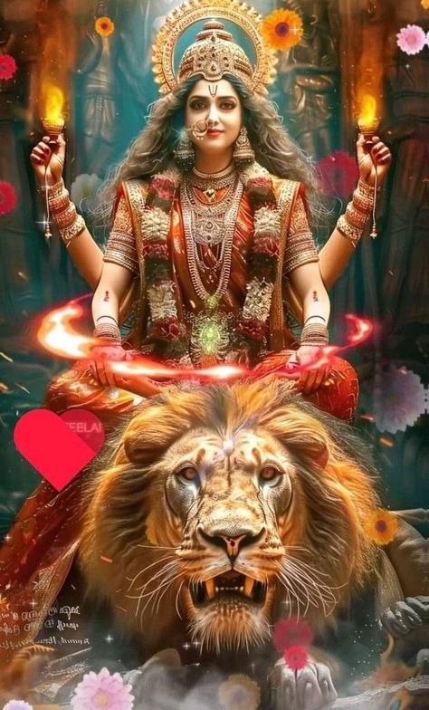 Maa Ambe Hd Wallpaper, Photo To Cartoon Photoshop, Kali Picture, Navratri Devi Images, Hindu Statues Goddesses, Maa Kali Images, Devi Images, Maa Durga Image, Durga Picture