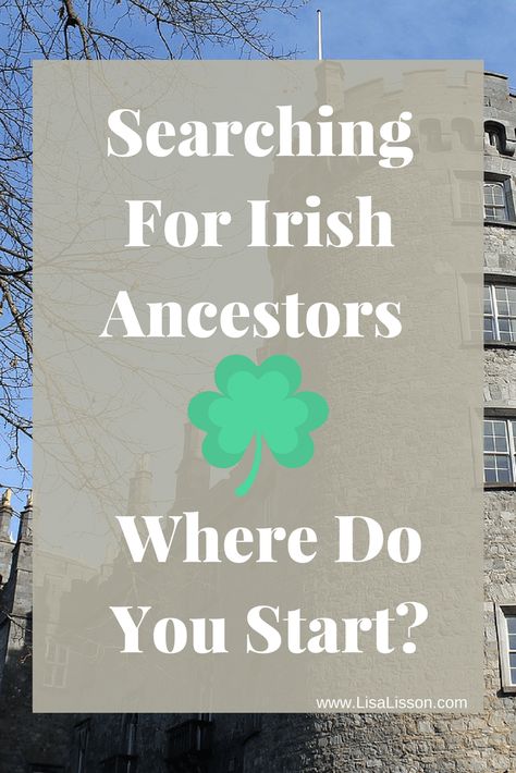 Searching for your Irish ancestors can be daunting, but is worth the effort! Learn how to start the process of finding your Irish roots. Genealogy Ireland, Genealogy Tree, Free Genealogy Sites, Genealogy Ideas, Irish Surnames, Irish Genealogy, Genealogy Organization, Ireland History, Irish Ancestry