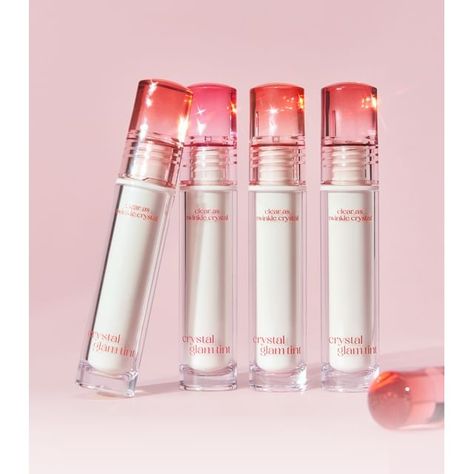 CLIO - Crystal Glam Tint - 12 Colors | YesStyle Y3k Aesthetic, Rose Extract, Vintage Apple, Beauty Sponge, Colour Tint, Glossy Lips, Free Makeup, Makeup Brands, Skin Care Tools