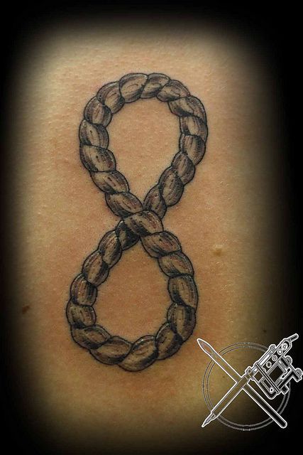 rope tattoo | Recent Photos The Commons Getty Collection Galleries World Map App ... Western Rope Tattoo, Infinity Rope Tattoo, Rope Tattoo Design, Rope Access Tattoo, Nautical Rope Tattoo, Infinity Sign Tattoo, Rope Tattoo, Group Tattoos, Infinity Sign