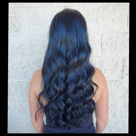 Light Blue Hair Highlights, Hair Highlights Purple, Blue Black Hair Dye, Highlights Purple, Black Hair Ideas, Blue Hair Highlights, Peekaboo Highlights, Blue Black Hair, Light Blue Hair