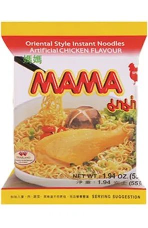 Mama Noodles, Noodles Chicken, Vegan Grocery, Thai Noodles, Asian Noodles, Savory Chicken, Instant Noodle, Instant Noodles, Chicken Flavors