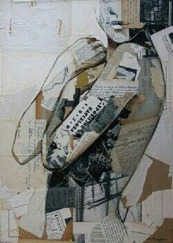 Mixed media Figurative Kunst, Gcse Art, A Level Art, Ap Art, A Collage, Mix Media, Art Journals, Mixed Media Collage, Art Plastique