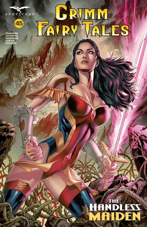 GRIMM FAIRY TALES #45 Review from @zenescope Grimm Fairy Tales Comic, Grimm Series, Dark Book, Grimm Tales, Dark Books, Grimm Fairy Tales, Red Sonja, Comic Shop, Comic Art Girls