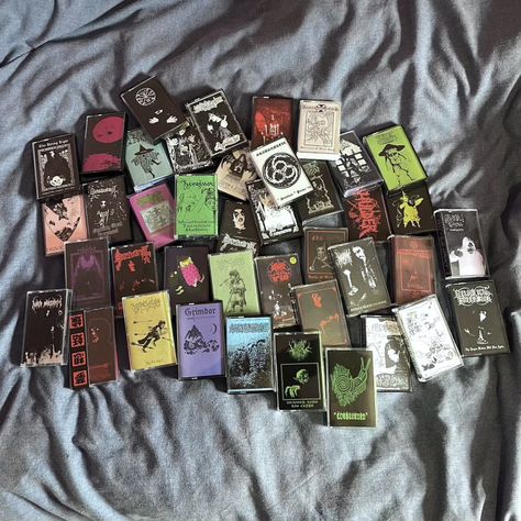 Cassette Collection, Dungeon Synth, Music Albums, Cassette Tapes, Cover Art, Black Metal, Playstation, Cd, Fish