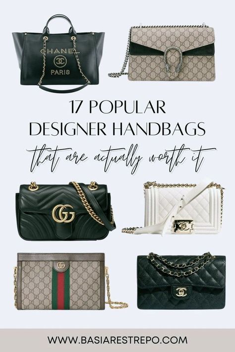 Most Popular Luxury Bags, Best Ysl Bags, Classic Purses And Handbags, Everyday Purse Designer, Ysl Bags Handbags, Classy Handbags For Women, Popular Designer Bags, Gucci Bags Handbags, Name Brand Handbags