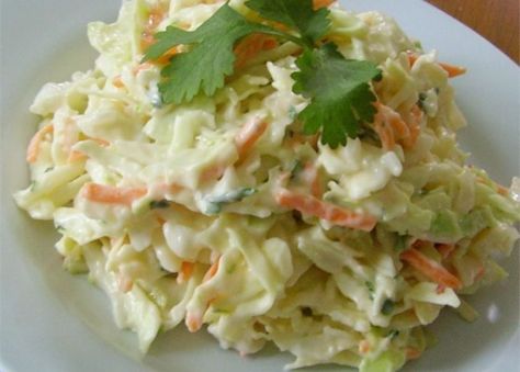 10 Best Side Dishes for Fried Fish Lime Coleslaw Recipe, Lime Coleslaw, Vegetarian Cabbage, Fish Fry, Slaw Recipes, Coleslaw Recipe, Best Side Dishes, Cilantro Lime, Salad Dressings