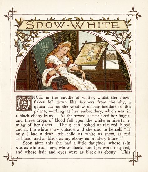 Three Fairy Princesses - old book about Snow White, Cinderella and Sleeping Beauty Fairy Tale Poster, Fairytale Font, Snow White Story, Snow White Book, Snow White Fairytale, Snow White Pictures, Fairytale Books, Fairytale Book, St Cecilia