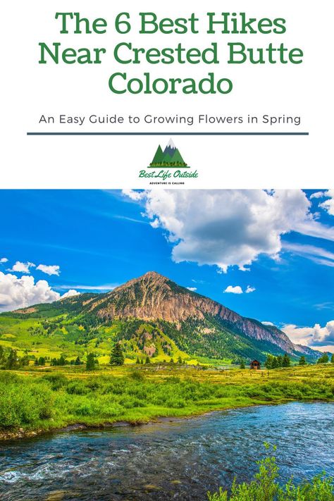 The 6 Best Hikes Near Crested Butte Colorado Crested Butte Wildflower Hikes, Colorado Vacation Summer, Gunnison Colorado, Camping Colorado, Colorado Wildflowers, Colorado Trail, Mountains Colorado, Colorado Trip, Girls Trips