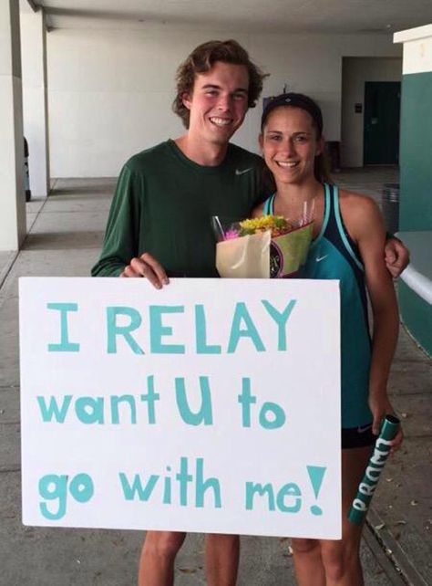 track promposal Swim Promposal Ideas, Track Promposals, Swimming Promposal, Swim Hoco Proposals, Track Promposal Ideas, Swim Promposal, Track Promposal, Funny Promposal Ideas, Promposal Ideas For Him