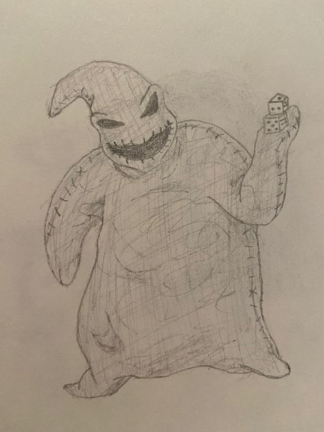 Oggie Boggie Drawing, Oogie Boogie Drawing, Oogie Boogie, Art Drawings Sketches Creative, Art Drawings Sketches, Drawing Sketches, Art Drawings, Doodles, Sketch