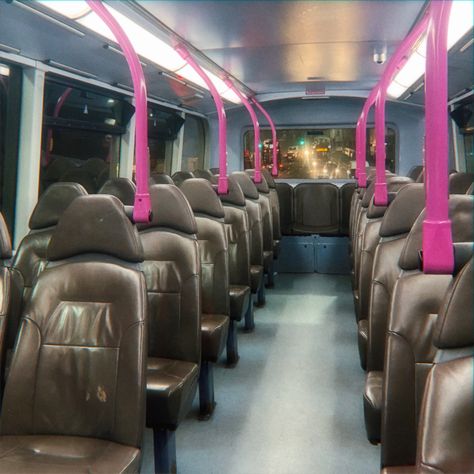 aesthetic dark photo of an empty bus First Bus, The Bus, I Love, Film