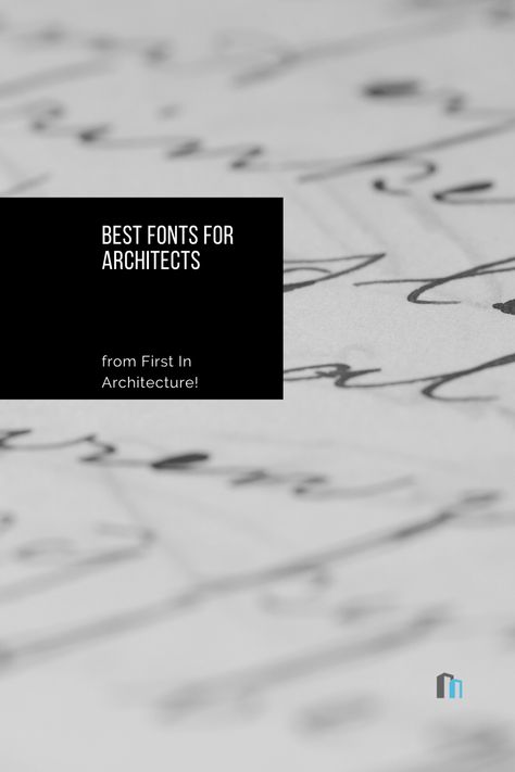 Best Fonts for Architects Architecture Font Pairing, Fonts For Architecture Portfolio, Architecture Font Style, Architect Font, Architectural Font, Open Source Fonts, Cool Handwriting Fonts, Different Font Styles, Free Handwriting