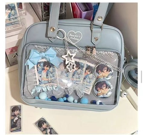 Genshin Ita Bag, Ita Bag Enstars, Enstars Merch, Itabag Anime, Ita Bag Ideas, Itabag Ideas, Ita Bags, Anime Bag, Ita Bag