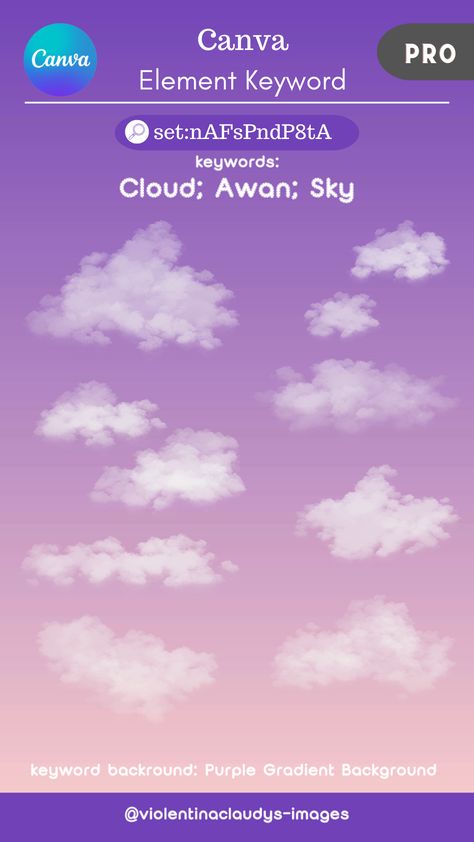 Clouds Canva Element, Cloud Poster Design, Canva Design Elements, Kode Canva, Canva Keywords Elements, Technology Design Graphic, Canva Keywords, Canva Frames, Instagram Design Creative