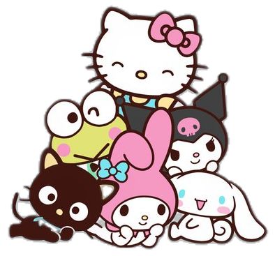 Hello Kitty Imagenes, Hello Kitt, Birthday Logo, Group Hug, Friends Cake, Melody Hello Kitty, Hello Kitty Backgrounds, Hello Kitty Party, Hello Kitty Art