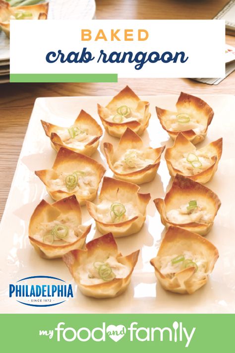 Goat Cheese Wonton Appetizers, Crab Rangoon With Egg Roll Wrappers, Crab Rangoon Wonton Cups, Wonton Wrappers Recipes, Crab Rangoon Baked Easy, Ragoons Recipe Cream Cheese Crab, Crab Rangoon Sweet, Wonton Wrapper Recipes Appetizers, Baked Crab Rangoon