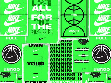 Nike Basketball Poster Concepts by Alex Anderson Nike Poster, Basketball Poster, Sport Logos, Sport Logo Design, Sport Branding, Nike Design, Sports Design Inspiration, Basketball Posters, Sport Poster Design