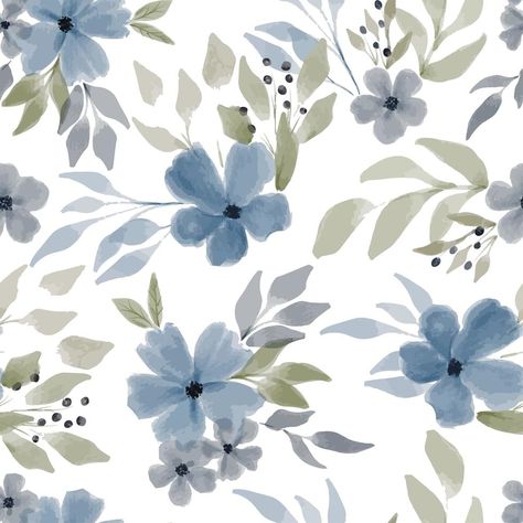 Bathroom Wallpaper Trends, Watercolour Flowers, Flat Paint, Bloxburg Decal Codes, Flowers Watercolor, Peel And Stick Vinyl, Peel Stick Wallpaper, Smooth Walls, Bathroom Wallpaper