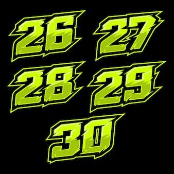 Racing Numbers Sports Car Number Vectors, Photos and PSD files | Free Download Rakel Sablon, Garage Logo, Number Vector, Bike Tank, Car Lettering, Used Tea Bags, Number Fonts, Logo Poster, Logo Number