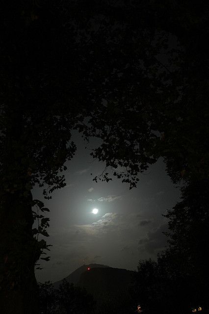 Is there anything more magical than a Salzburg moon? Beautiful Moon Pictures, Moonlight Photography, Night Sky Photography, Moon Photos, Look At The Moon, Dark City, Moon Pictures, Night Scenery, Moon Photography