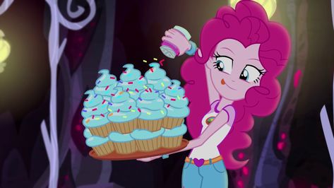 Pinky Pie Cupcakes, Pudgy Pie, Pinkie Pie Human, Legend Of Everfree, My Little Pony Equestria, Equestria Girl, Girl Movies, Losing Friends, Least Favorite