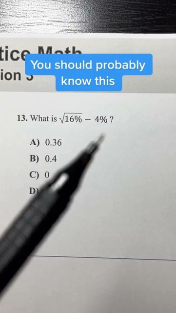 Daily College Content on Instagram: "Math Tips 💯 Follow @dailycollegecontent for awesome college content! You won’t regret it, I promise! 😀 ✏️ Pencil: Link in bio on TikTok or at Tutorzed.com Credit: TikTok tutorzed #viral #satisfying #tiktok #instagram #satisfy #relax #relaxing #explore #explorepage #satisfyingvideos #college #colleges #university #school #exam #finalsweek #tests #collegetips #lifehacks #lifehack #collegeacceptance" Math Tips, Act Math, Teaching Math Strategies, Sat Math, Sat Prep, School Study Ideas, College Acceptance, Maths Exam, Math Talk