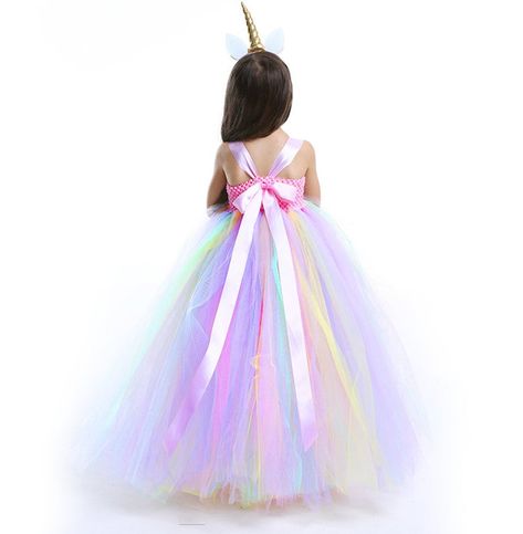 Girls Unicorn Tutu Dress for Birthday Party | Etsy Dress For Birthday Party, Unicorn Tutu Dress, Tutu Dress, Birthday Dresses, Birthday Party, Trending Outfits, Birthday, Handmade Gifts, Clothes