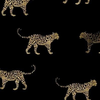 Apple Watch Wallpaper Black, Watch Wallpaper Black, Black Nature, Room Decor Wallpaper, Girl Kids Room, Gold Animals, Leopard Fabric, Nursery Fabric, Decor Wallpaper