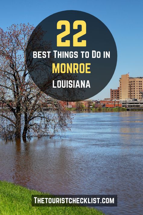 Things to do in Monroe LA : when you are planning a trip to Louisiana or Louisiana road trip you will want to stop in Monroe and West Monroe for museums, gardens, great food and history in Northeast Louisiana #monroe #westmonroe #monroela #louisiana #louisianatravel #feedyoursoul #louisiana #usatravel #nela #bayou #usatravel Louisiana Road Trip, West Monroe Louisiana, San Francisco Itinerary, Pacific Coast Road Trip, Monroe Louisiana, Louisiana Travel, California Travel Guide, Los Angeles Travel, Us Road Trip