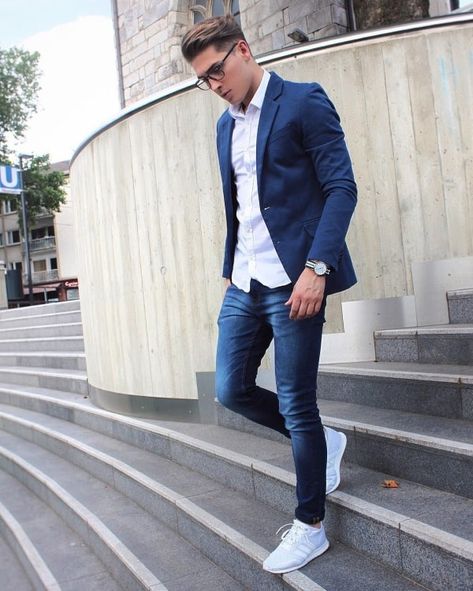 Mens Dress Outfits Business Casual Sport Coats, Men Work Outfits, Stylish Business Outfits, Mens Fashion 2018, Blazer Outfits Men, Jacket Ideas, Best Casual Outfits, Mens Fashion Edgy, Mens Fashion Smart