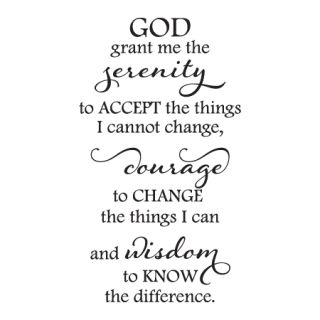 Serenity Prayer Tattoo Design, Serenity Prayer Tattoo, Prayer Tattoo, Serenity To Accept The Things, Serenity Quotes, God Grant Me The Serenity, Grant Me The Serenity, Faith Quotes Christian, Faith Quote