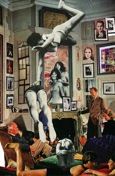 Eduardo Paolozzi, Vintage Collage Art, Psy Art, Surreal Collage, Illustration Photo, Montage Photo, Vintage Collage, 인물 사진, Pics Art