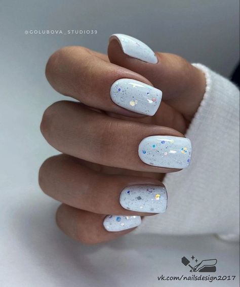 White Dip Nail Ideas, Blue Nail Designs Summer, Elegant Winter Nails, Wow Nails, Simple Gel Nails, Cute Gel Nails, Dipped Nails, Gel Nail Designs, Fabulous Nails