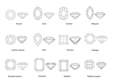 Cushion Vs Radiant Diamond, Radiant Vs Cushion, Square Cut Engagement Ring, Square Cut Engagement Rings, Diamond Color Scale, Diamond Facts, Cushion Cut Diamond Ring, Cushion Cut Ring, Colorless Diamond