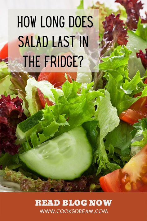 How To Store Salad In Fridge, Storing Salad In The Fridge, Keep Salad Fresh, Fridge Salad, Subway Salad, Salad Veggies, Make Ahead Salads, Three Bean Salad, Chef Salad