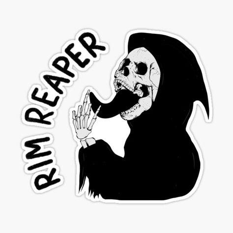 Reaper Sticker, Top Artists, Sticker Design, Sell Your Art, Vinyl Sticker, For Sale, Quick Saves, Art, Sticker Designs