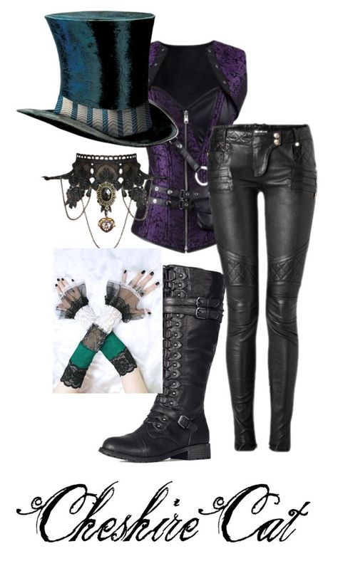 "Cheshire Cat Travel" by teodora-cucu ❤ liked on Polyvore featuring Ð¼Ð¾Ð´Ð°, Balmain, women's clothing, women, female, woman, misses и juniors Cheshire Cat Cosplay Steampunk, Cheshire Cat Outfit Aesthetic, Cheshire Cat Aesthetic Outfit, Kitty Cheshire Outfits, Cheshire Cat Costume Men, Cheshire Cat Costume Ideas, Cheshire Cat Clothes, Alice In Wonderland Cheshire Cat Costume, Cheshire Cat Inspired Outfits