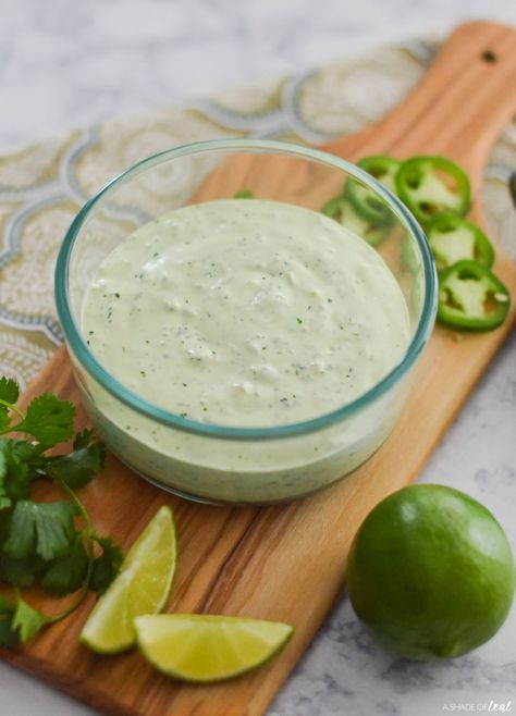 Jalapeno Cilantro Sauce, Jalapeño Dressing, Jalapeno Dressing, Crockpot Pineapple Chicken, Cumin Rice, Creamy Jalapeno, Jalapeno Sauce, Cilantro Dressing, Cilantro Sauce