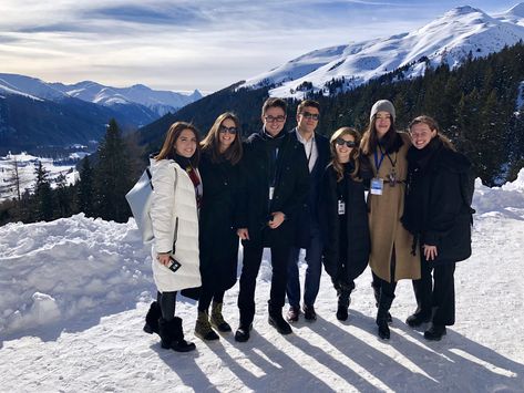 Hacking Davos: My first experience as a female founder at the world’s biggest, most exclusive international conference. - Thrive Global World Economic Forum Davos, Boots Store, World Economic Forum, Davos, People Running, Female Founders, Comfortable Boots, Warm Outfits, Female Entrepreneur