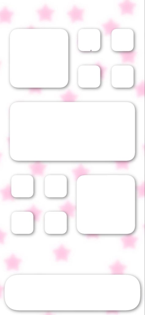 Homescreen Base, Pink Star Background, Outline Wallpaper, Cutecore Pink, Ipad Things, Wallpaper Template, Lockscreen Ios, Phone Icons, Phone Inspo